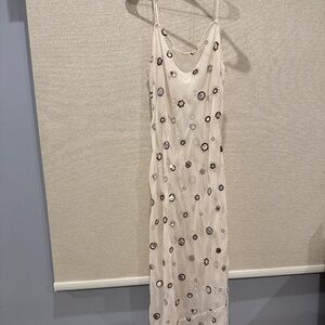 Reformation Parma Dress Ivory - Size L